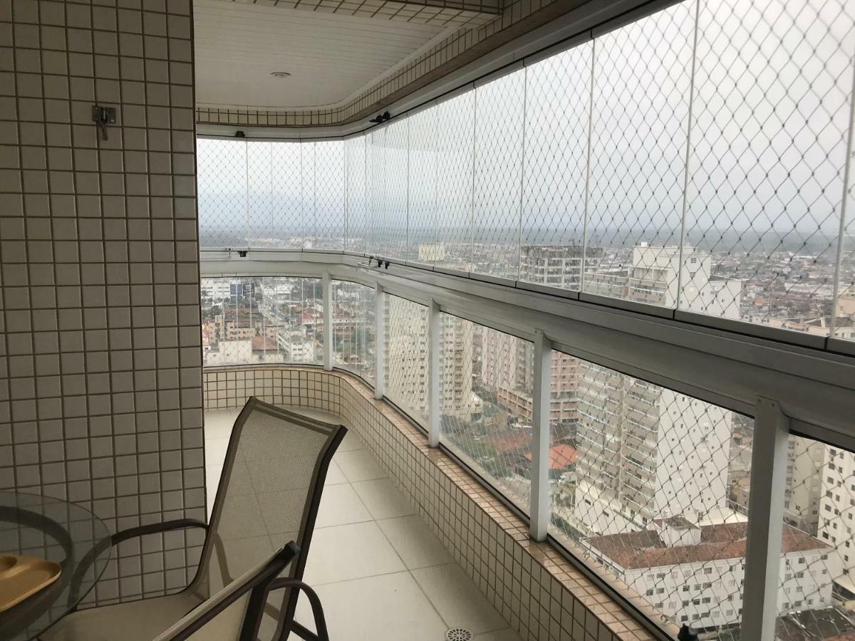 Apto Com Vista Para O Mar, 2 Vagas De Garagem E Churrasqueira Na Varanda Прая-Гранди Экстерьер фото