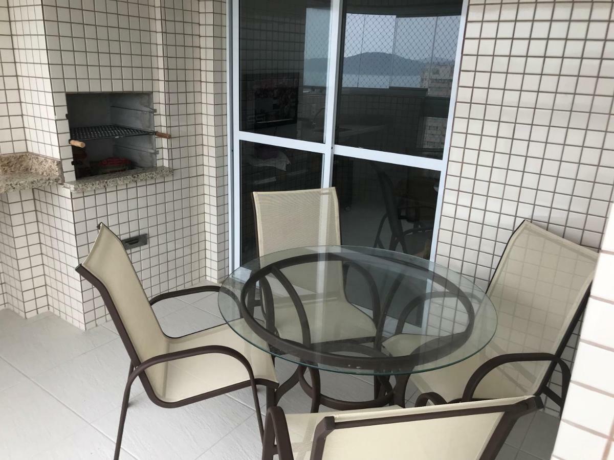 Apto Com Vista Para O Mar, 2 Vagas De Garagem E Churrasqueira Na Varanda Прая-Гранди Экстерьер фото