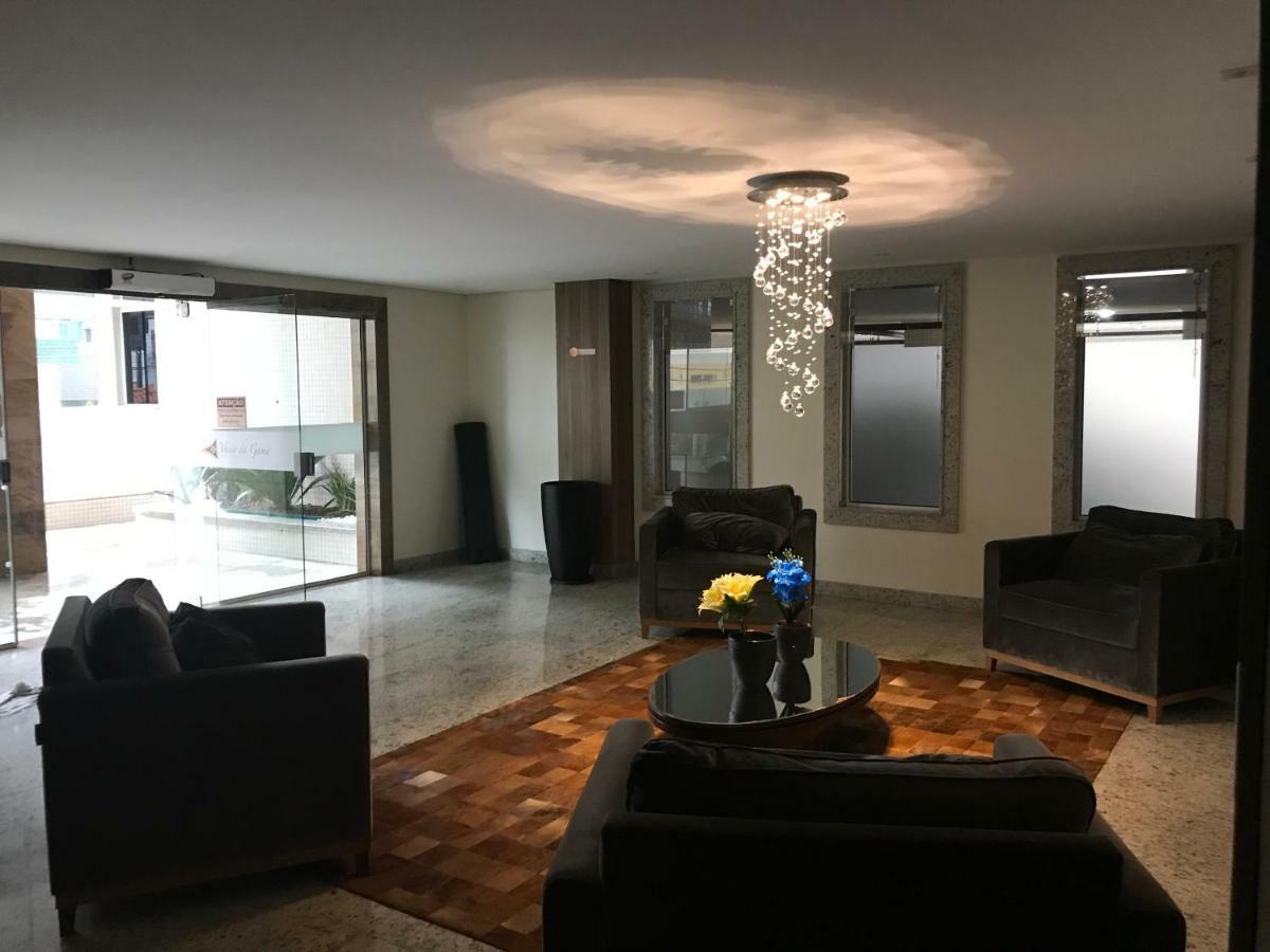 Apto Com Vista Para O Mar, 2 Vagas De Garagem E Churrasqueira Na Varanda Прая-Гранди Экстерьер фото