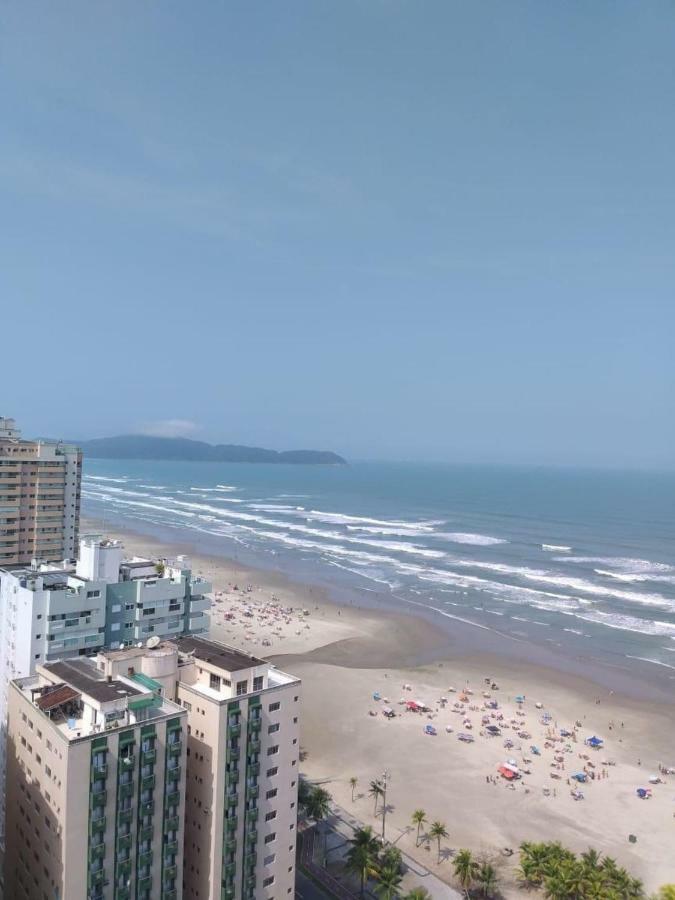 Apto Com Vista Para O Mar, 2 Vagas De Garagem E Churrasqueira Na Varanda Прая-Гранди Экстерьер фото