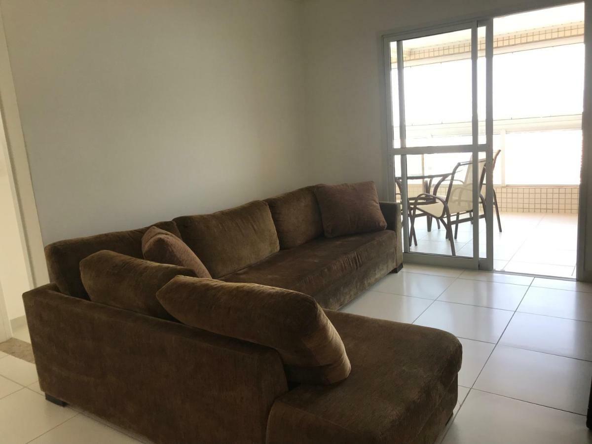 Apto Com Vista Para O Mar, 2 Vagas De Garagem E Churrasqueira Na Varanda Прая-Гранди Экстерьер фото