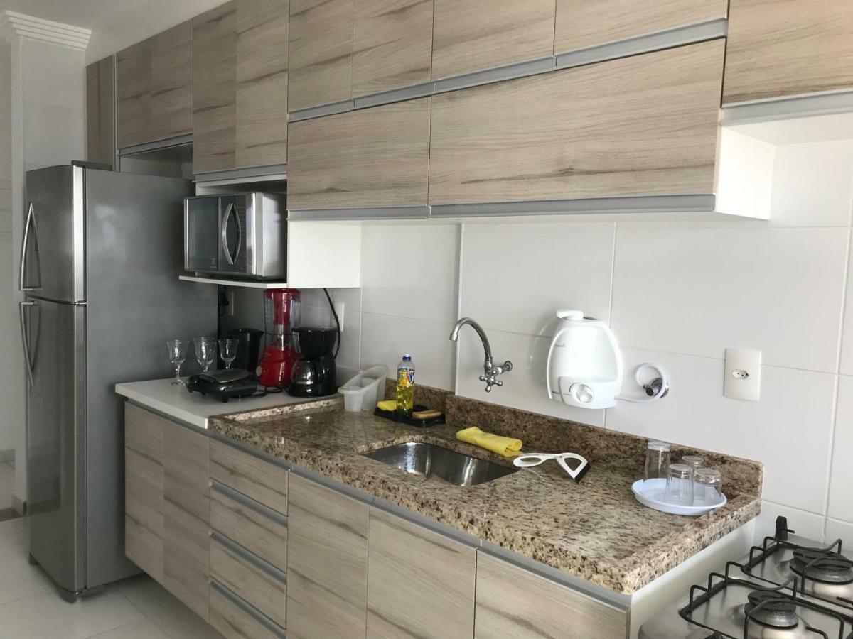 Apto Com Vista Para O Mar, 2 Vagas De Garagem E Churrasqueira Na Varanda Прая-Гранди Экстерьер фото