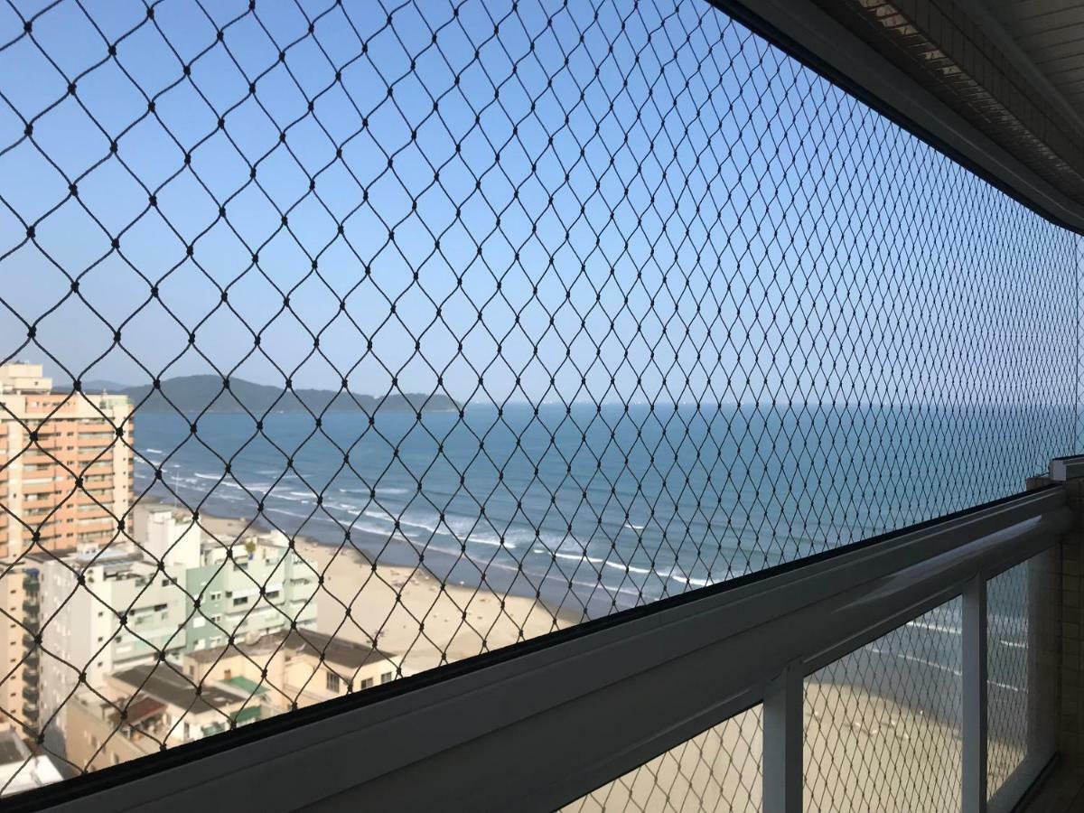 Apto Com Vista Para O Mar, 2 Vagas De Garagem E Churrasqueira Na Varanda Прая-Гранди Экстерьер фото