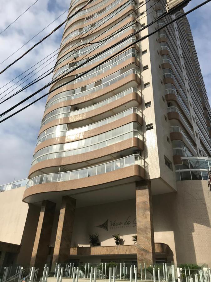 Apto Com Vista Para O Mar, 2 Vagas De Garagem E Churrasqueira Na Varanda Прая-Гранди Экстерьер фото