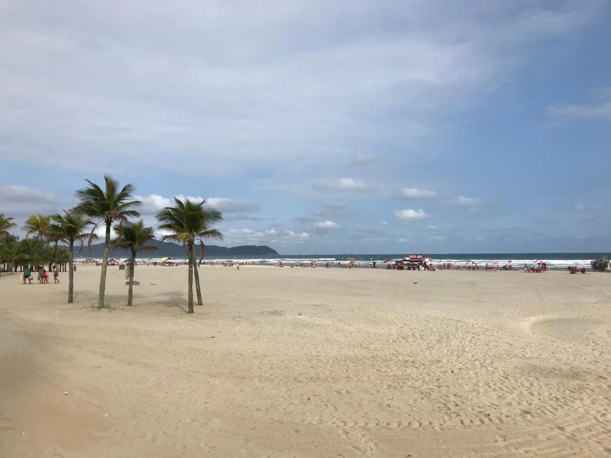 Apto Com Vista Para O Mar, 2 Vagas De Garagem E Churrasqueira Na Varanda Прая-Гранди Экстерьер фото